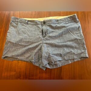 Medina chambray short shorts